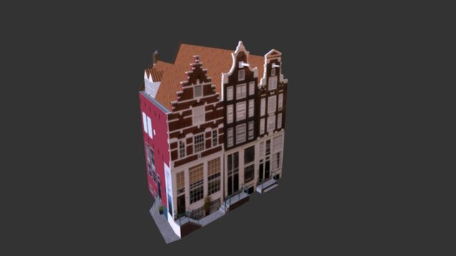 Korte Prinsengracht 3D Model