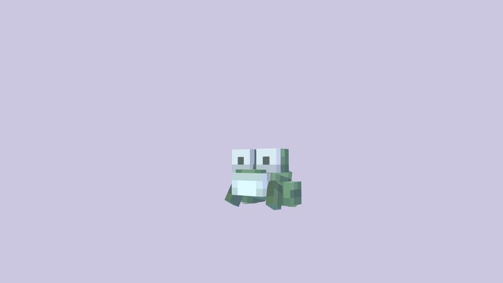 青蛙 3D Model