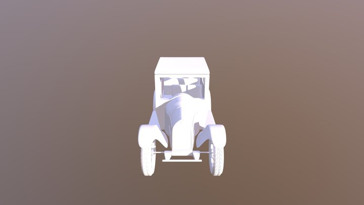 Crossley 15'7 3D Model