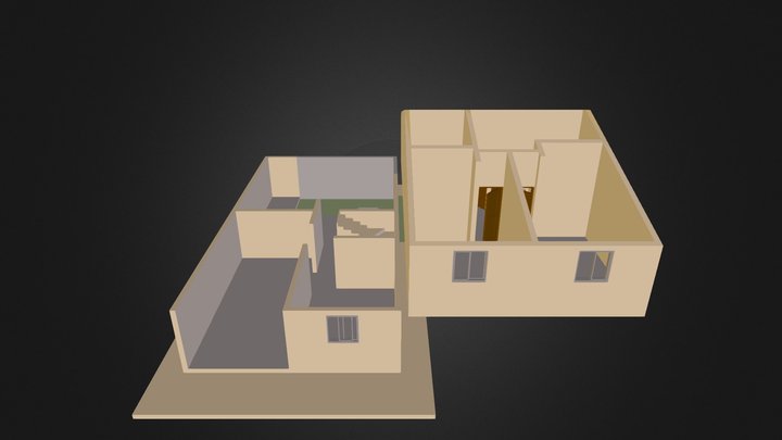 casa_dos_pisos 3D Model