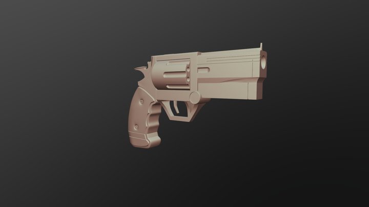 Revolver Exercise 3D Model