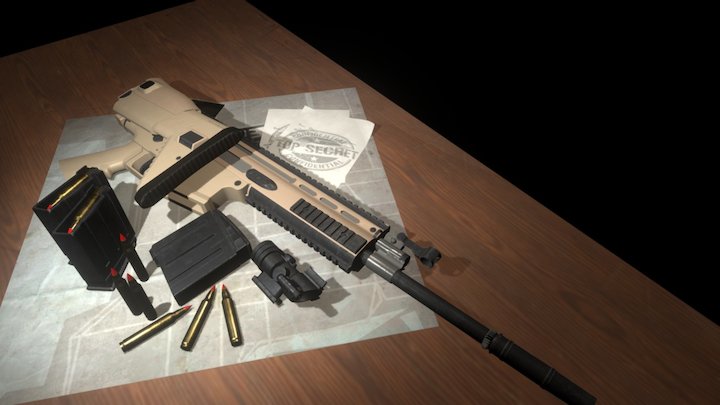 Scar H 3D Model