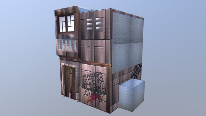 Casa do Personagem 3D Model