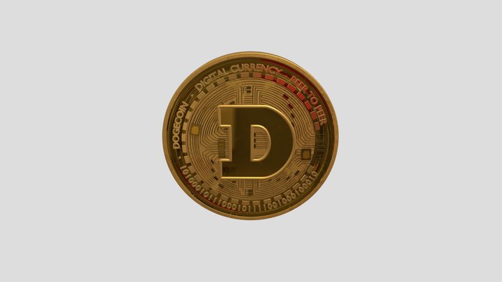 Dogecoin8 3D Model