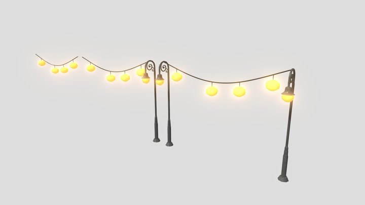 Lanterns 3D Model