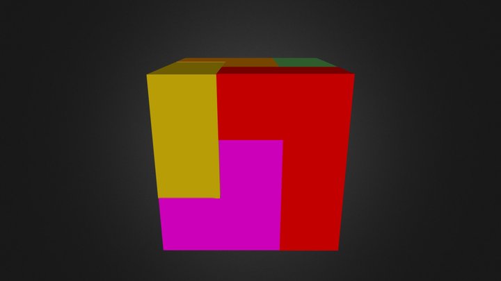Cube 3D Model