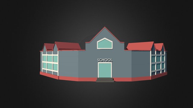 School 3D Model