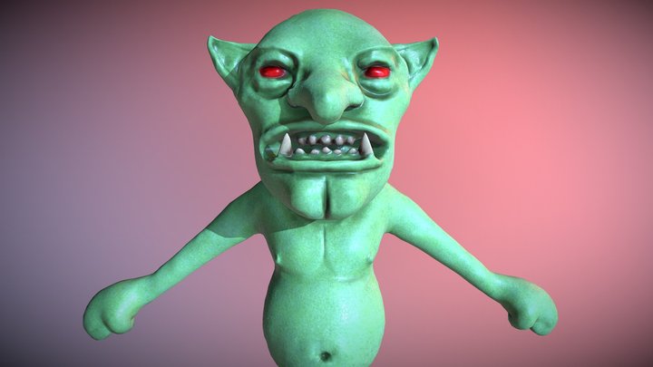Goblin Fella 3D Model