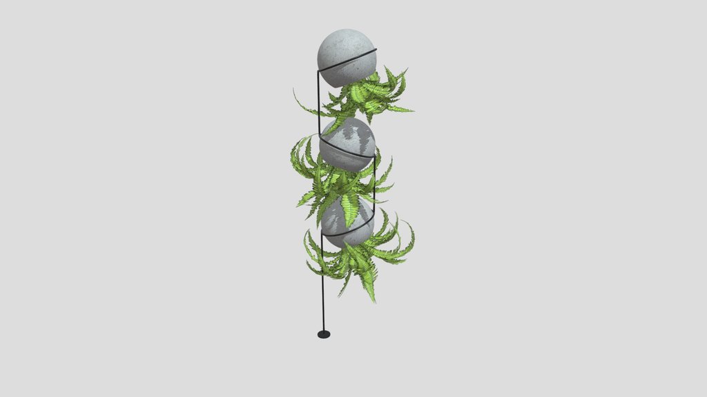 Hanging Fern Planter Trio