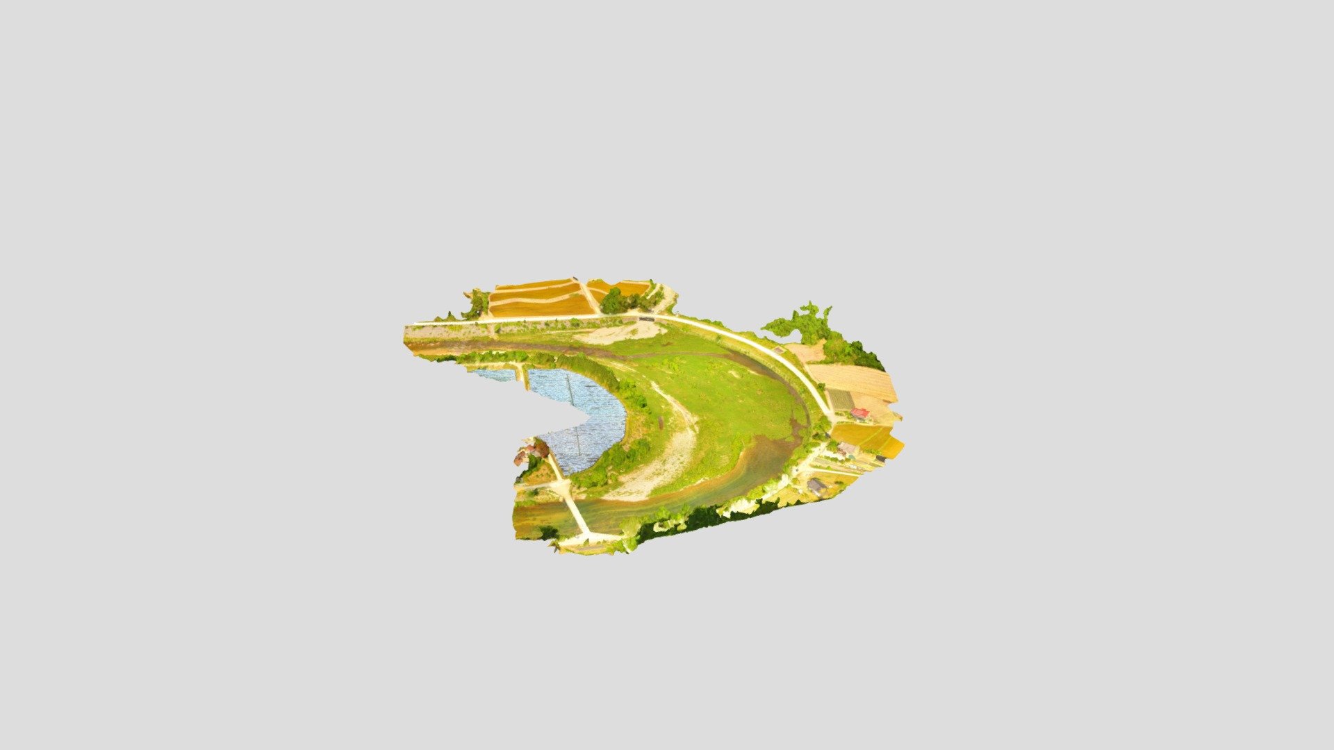 Meander Core, Naechon Stream 3D model by Geo_Edu [9ed9547] Sketchfab