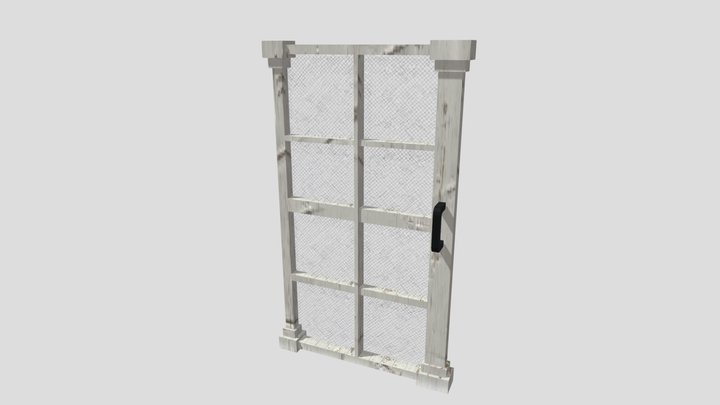 Old Screen Door – Free 3D Model STL