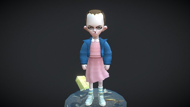 Stranger Things - A 3D model collection by Maurice Svay (@mauricesvay ...