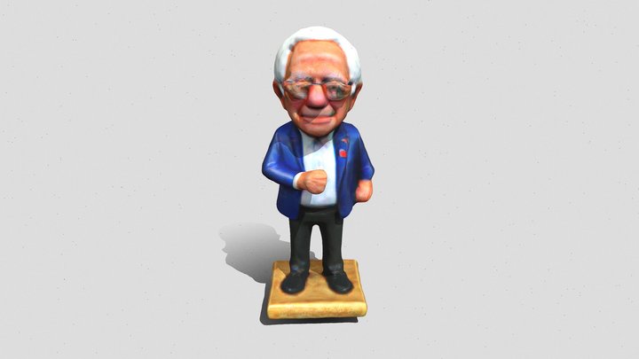 Bernie Sanders bobble head 3D Model