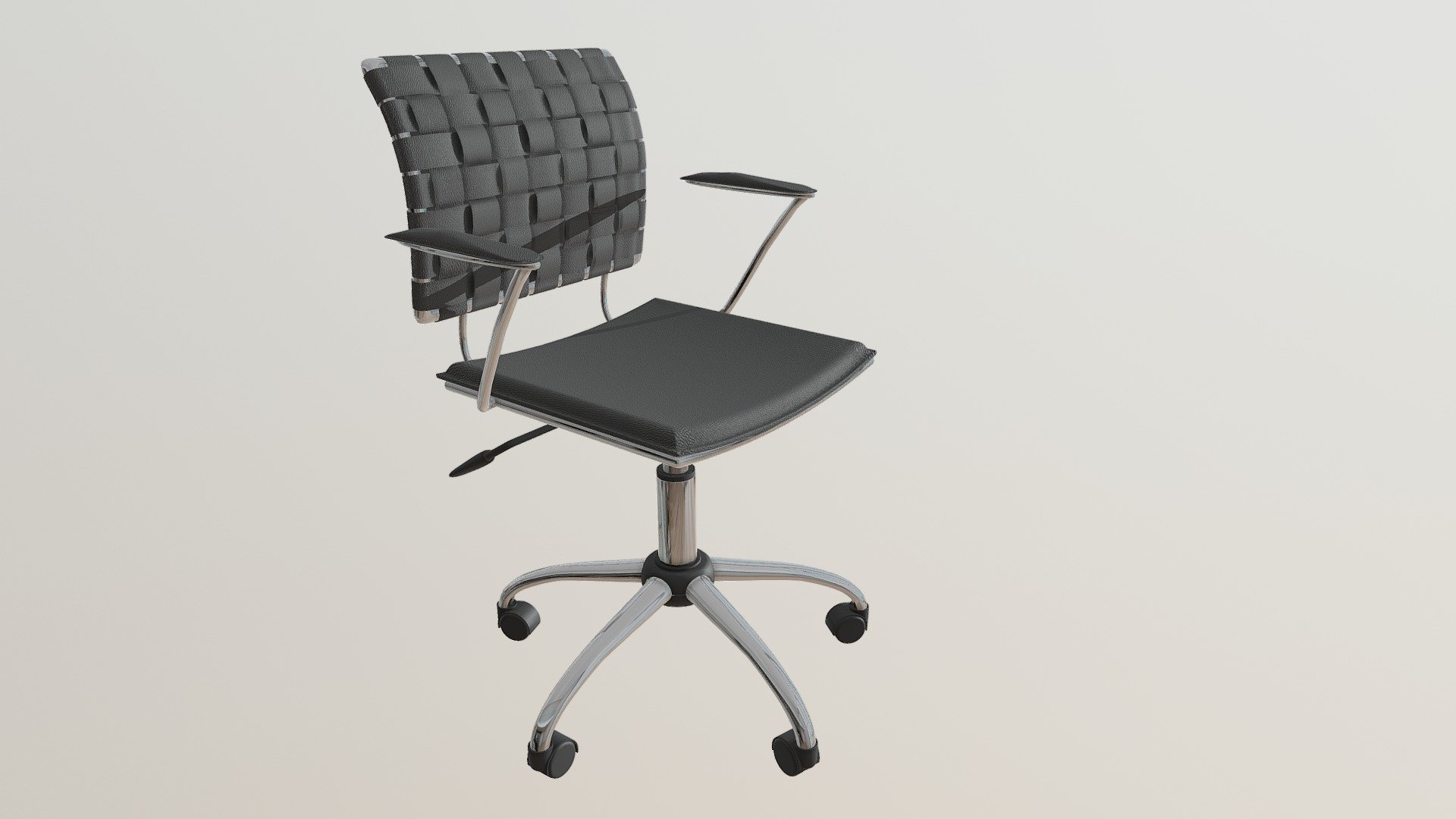 Criss Cross Office Chair Black - 205030