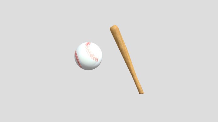 Baseball 3D Model