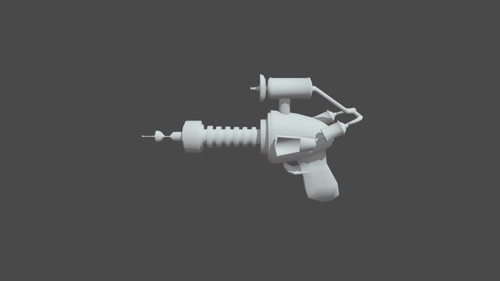 Lazer Gun 3D Model