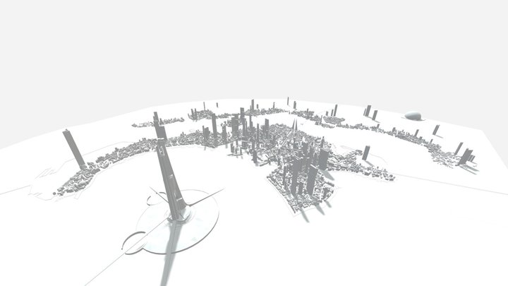 Mirror's Edge Catalyst (City of Glass) 3D Model