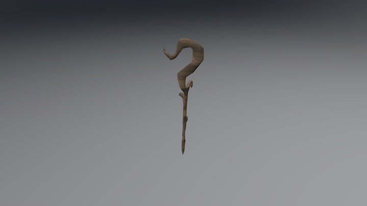 Lulu Staff 3D Model