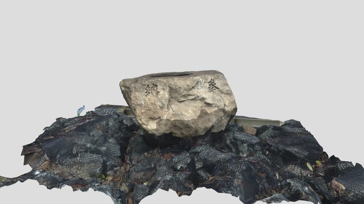 metashape 出土（霊場鳥屋山）＿R6＿鳥屋地区治山工事（谷止工） 3D Model