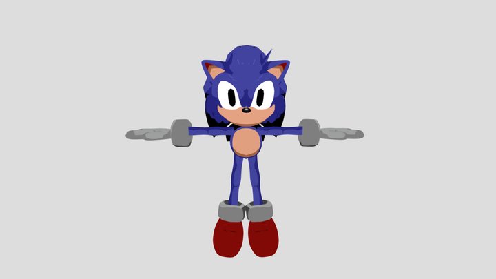 EXE / Faker [RIGGED] 3D Model