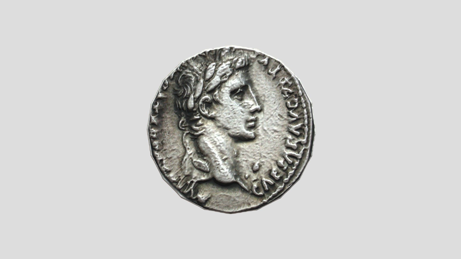 Denario de plata (CAESAR AVGUSTVS)