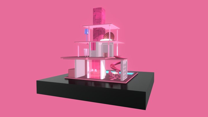 Barbie house 3D Model