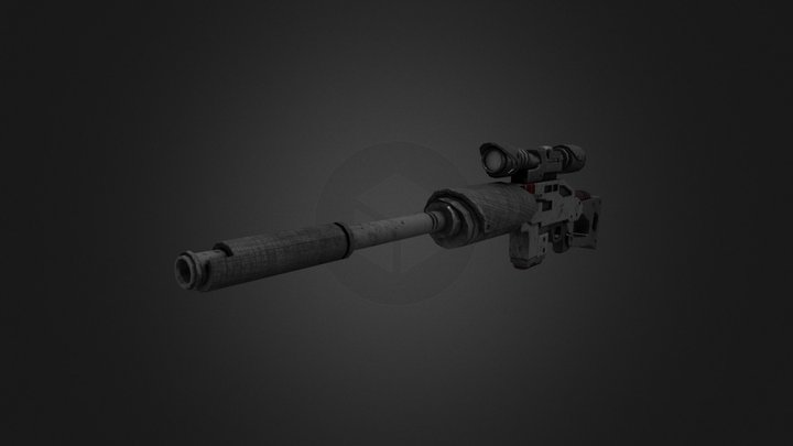 M-43 Grey Wolf 3D Model