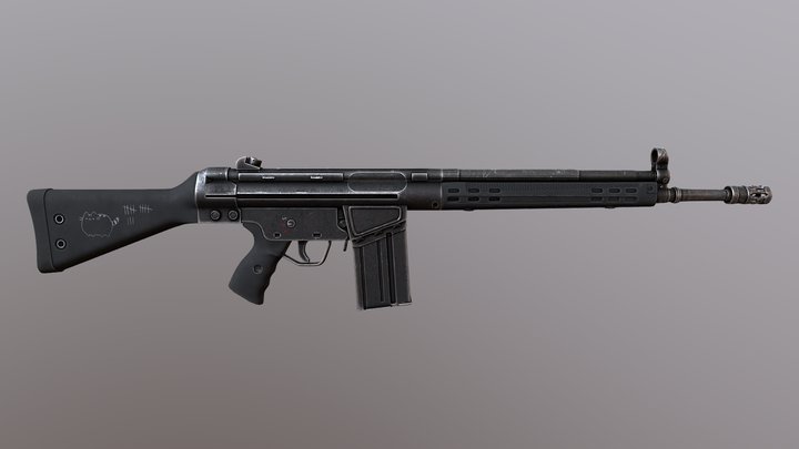 Ak4 3D Model