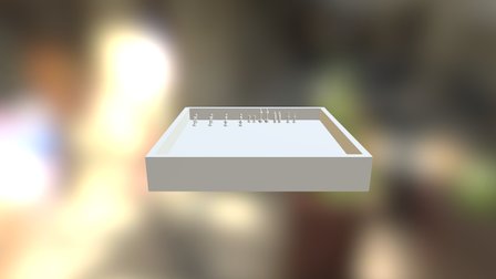 Tiny Chess Set (Good For 3D Printing!) 3D Model