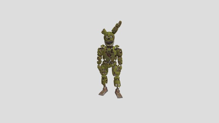 springtrap gangnam style 3D Model