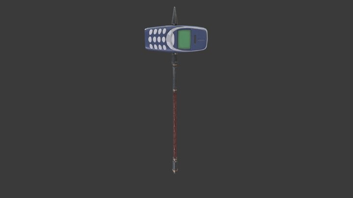 Nokia Warhammer 3D Model