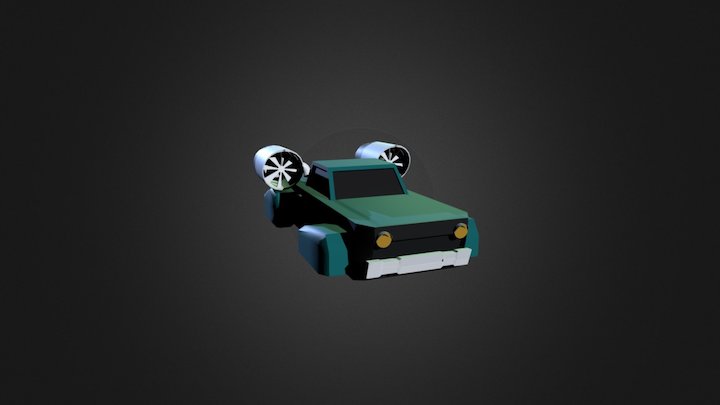 Flying car 3D Model