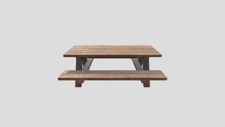 HSE200 Asessment 1 Picnic Table 3D Model
