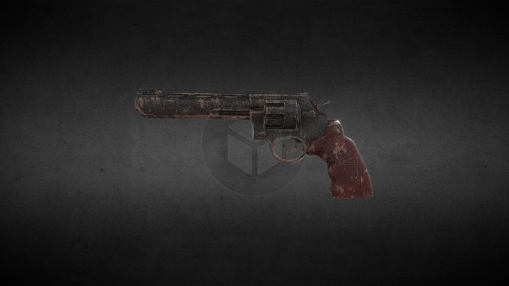 Revolver 3D Model
