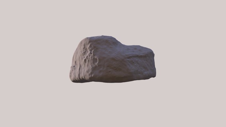 007 Derelict Rock 3D Model