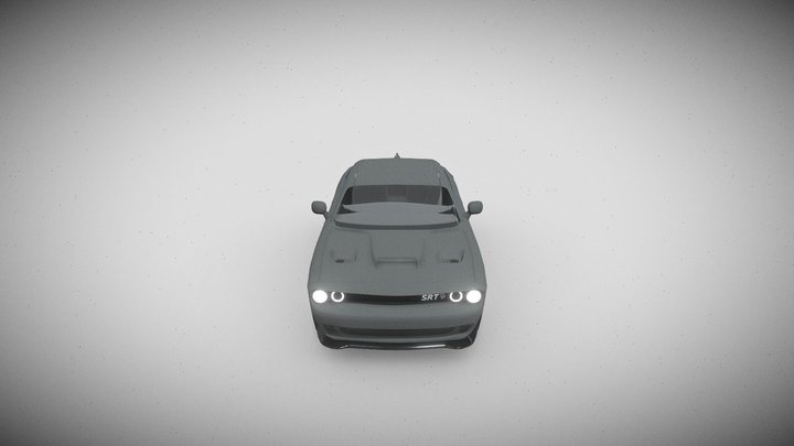 Dodge- Challenger 3D Model