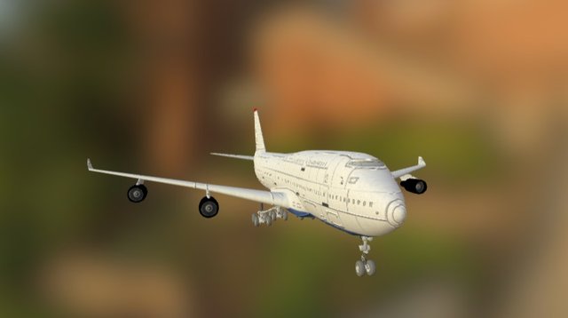 Boeing 747 3D Model