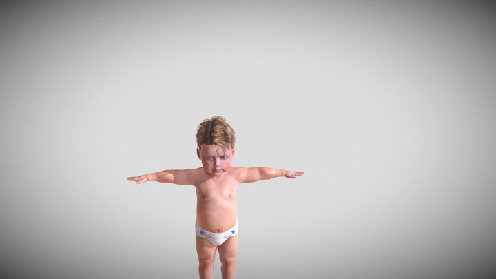 CC baby 1 3D Model