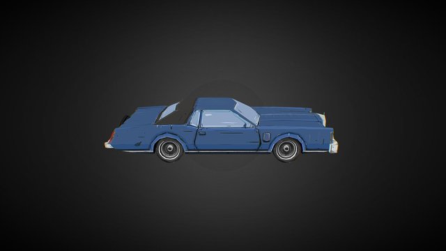 Lincoln Continental Mark IV 3D Model
