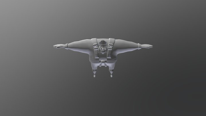 Smoker 3D Model