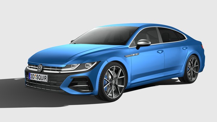 Volkswagen Arteon R 2021 3D Model