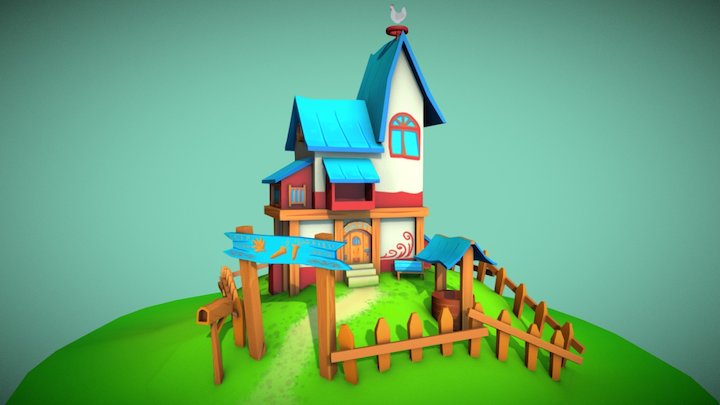 Himalayan Home 3D Model
