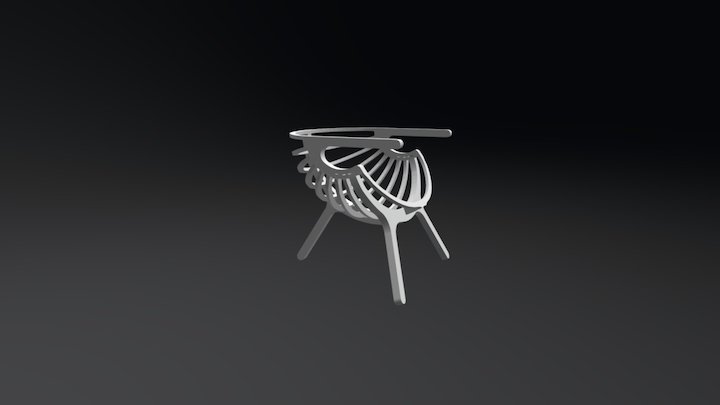 Shell chair 3D Model