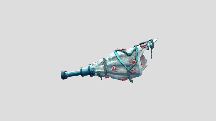 Conch spyglass 3D Model