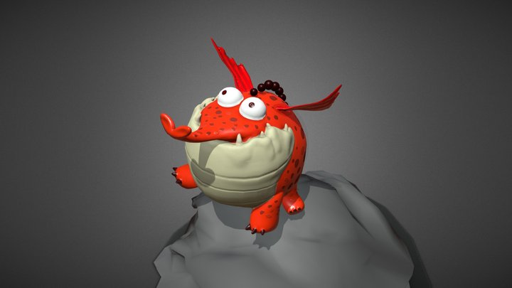 2DAE13N De Zwaef Sam CCW 3D Model