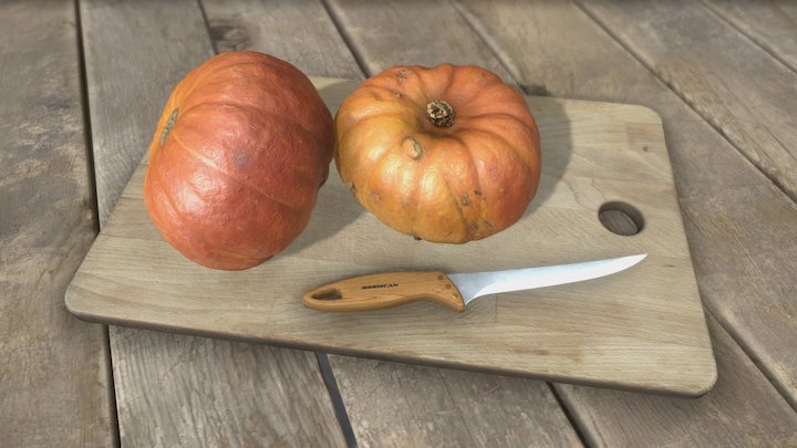 Pumpkin Hokaido 2 – Modèle 3D gratuit STL