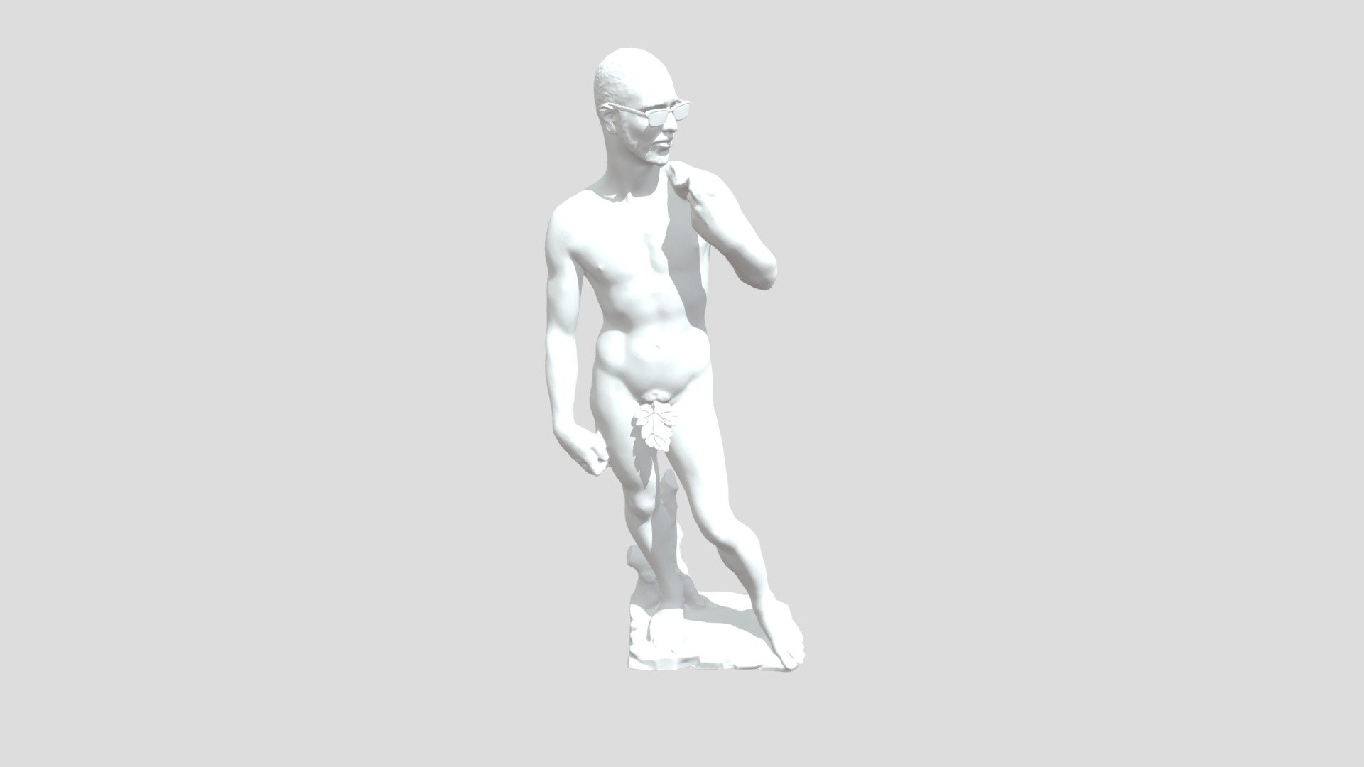 Custom Statue Of David (self-portrait)