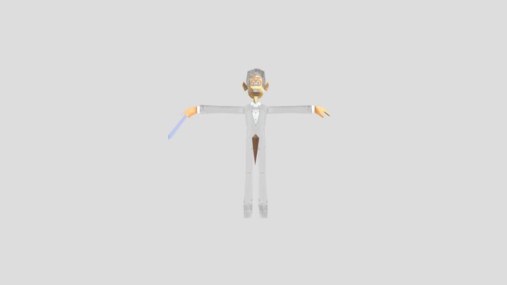 DS D Si - Flushed Away - Roddy 3D Model