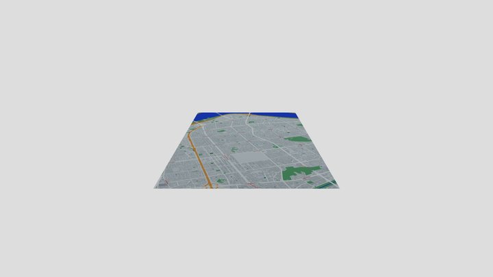 Map 3D Model
