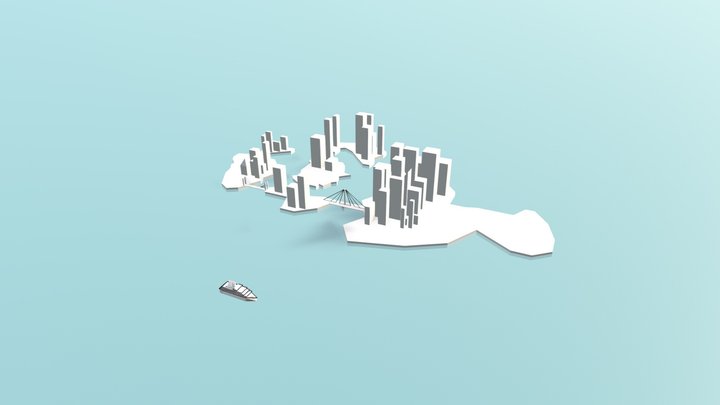 Island 3D Model